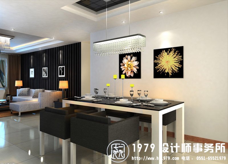簡(jiǎn)約餐廳效果圖